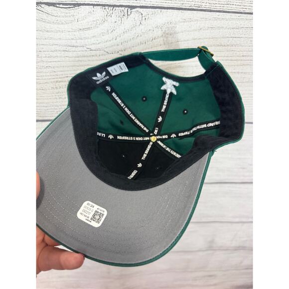 Adidas Originals Relaxed Collegiate Green Logo Hat - Picture 5 of 7